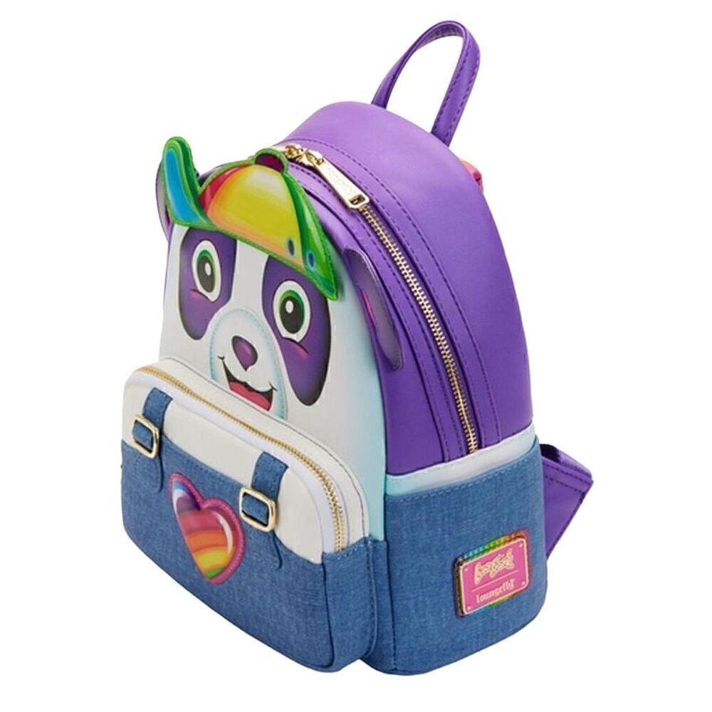 Lisa Frank Loungefly Painter Panda Bear Mini Backpack